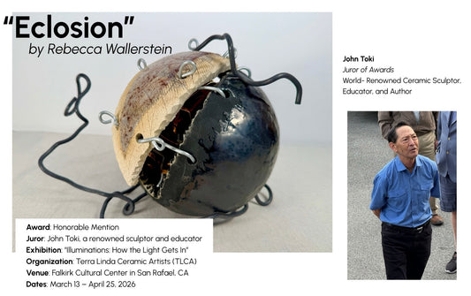 Eclosion - Honorable Mention, John Toki at the TLCA exhibition